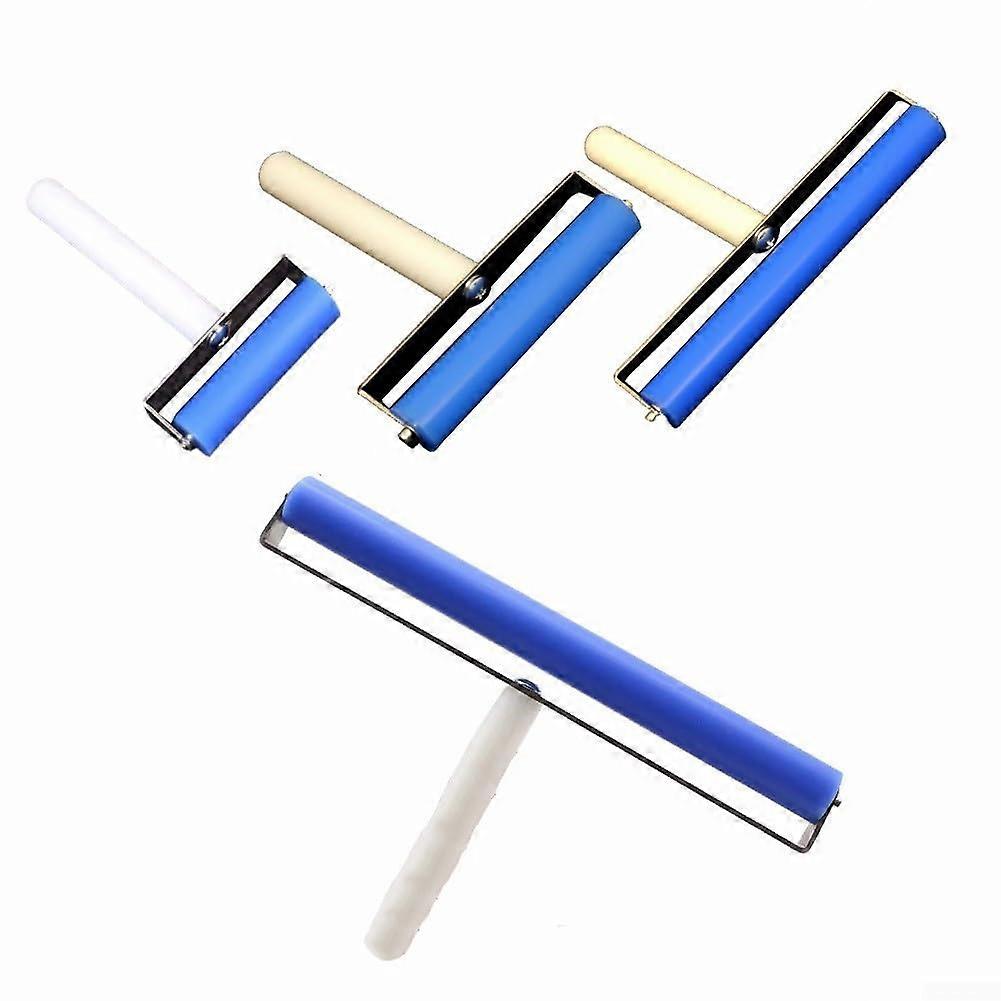 Screen roller for mobile phones and laptops, soft rubber, no bubbles, antistatic properties (15 cm)