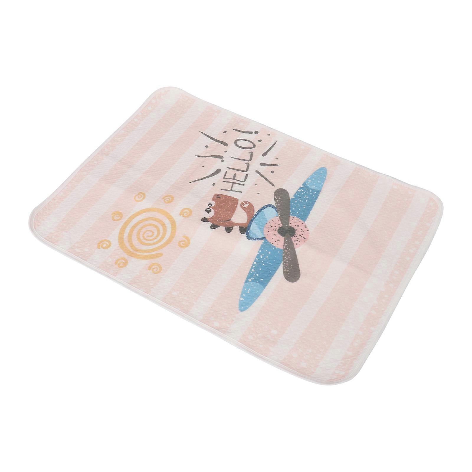 Absorbent Baby Changing Pad Suitable For Home Use 70X50CM Cotton Material With Rectangle Shape 1Pcs