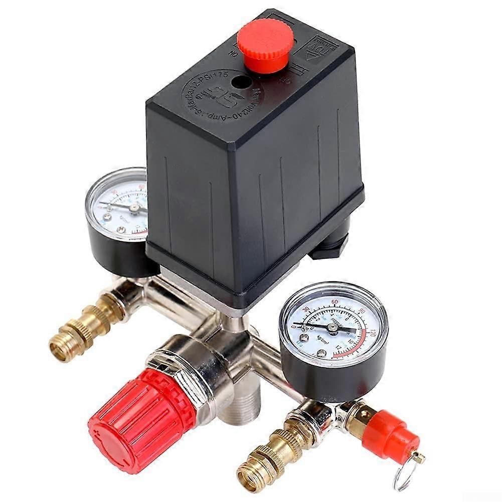 Userfriendly air compressor pressure control for DIY enthusiasts and professional use