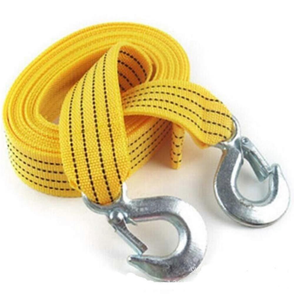 Tow Rope for Car Emergency Supplies, Double Tow Strap 5 Ton Capacity, 4 Meters Heavy-Duty Thickened and Widened Design