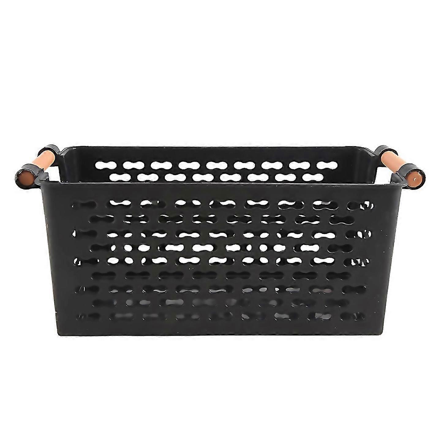 For plastic desktop storage basket rectangular bathroom portable storage box bath basket kitchen deb