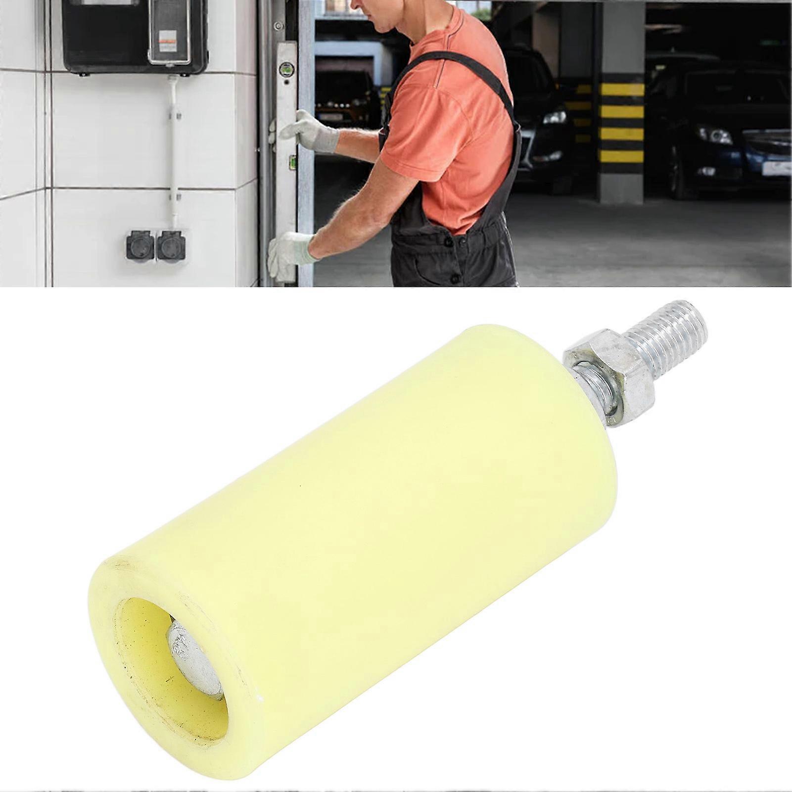 Slide Gate Guide Post Roller Hard Nylon Heavy Duty Rolling Door Guider Support Assembly 100mm