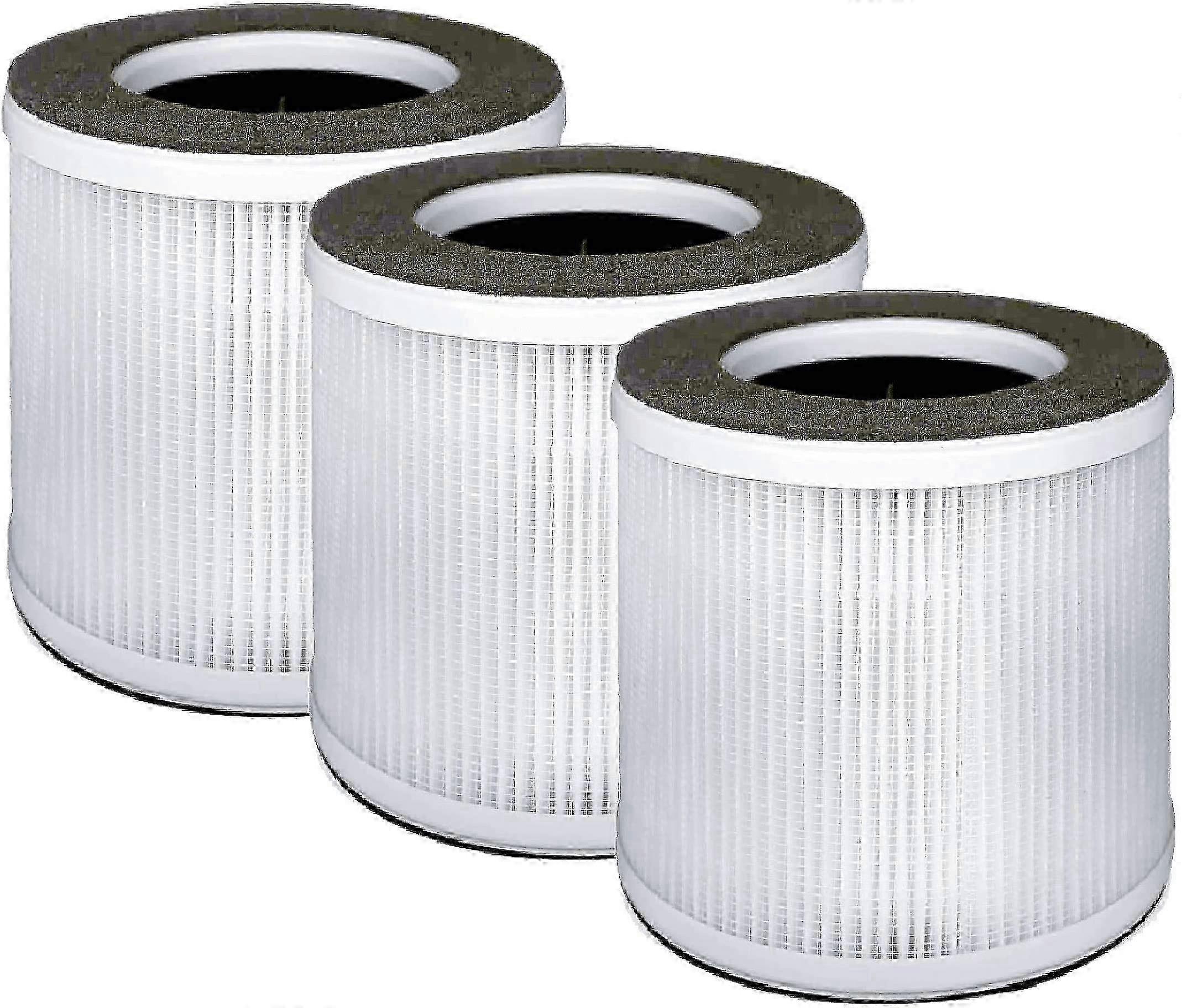 VK-6067B True HEPA Carbon Air Filter 3-Pack for Vremi & Kokeki Air Purifiers - Replacement Filters Edition 0812