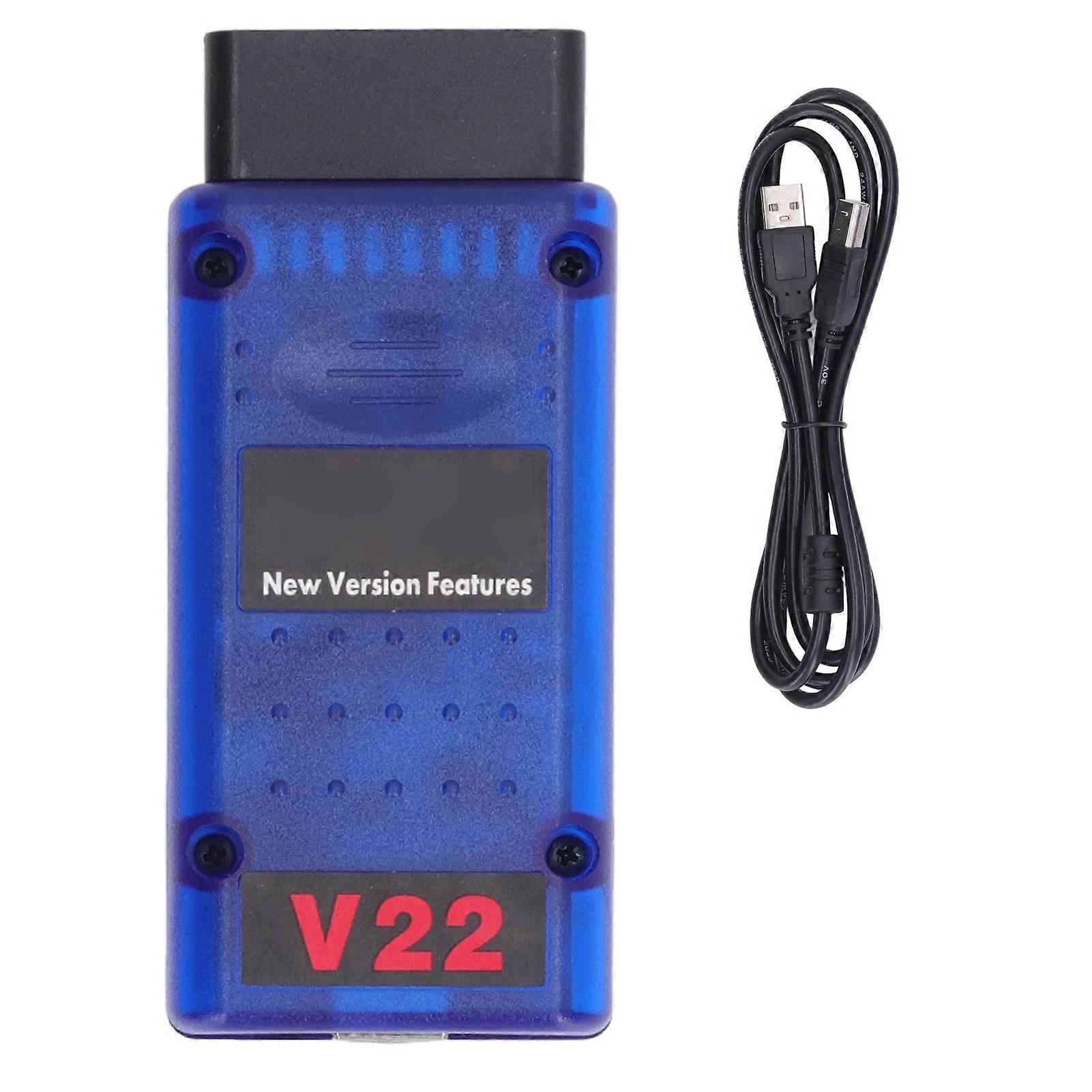 Car Diagnostic Scanner MPPS V22 OBD2 Tool for ECU Coding Read Write Data Multi Languages