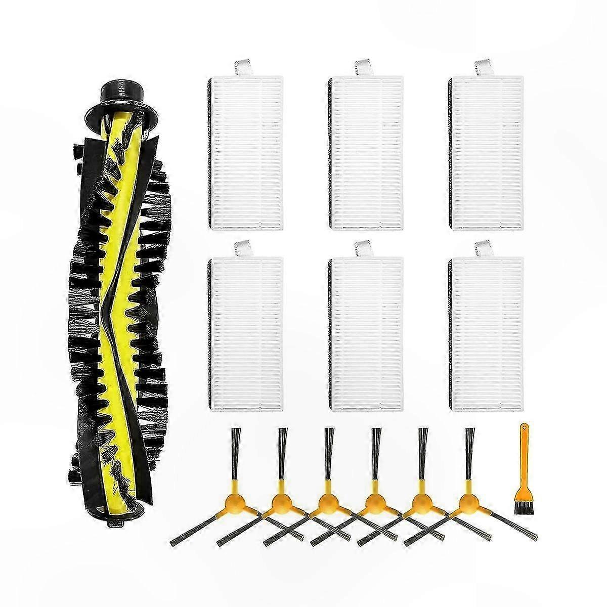 Replacement Parts Kit for Robot Vacuum Cleaner - Roller Brush and Filters