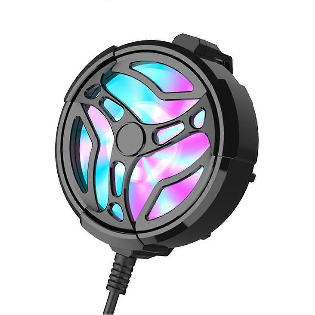 AL01 Phone Cooler Accessories Portable USB Phone Cooling Fan Clip-On Radiator Universal iPhone Android Compatibility