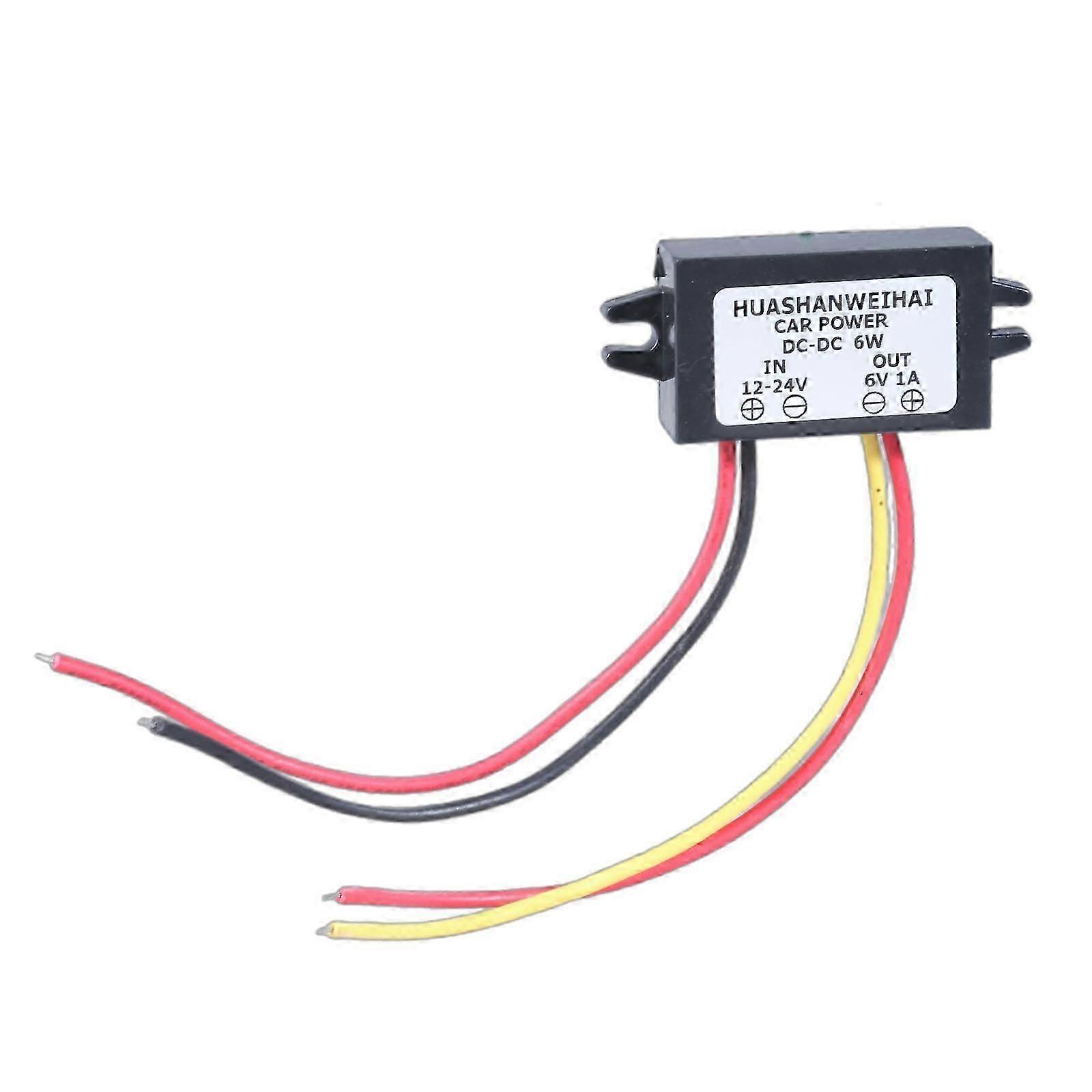 12V 24V to 6V Buckk Model Converters Waterproof Step Down Model Powers Converters Buckk Voltages Regulator for Car