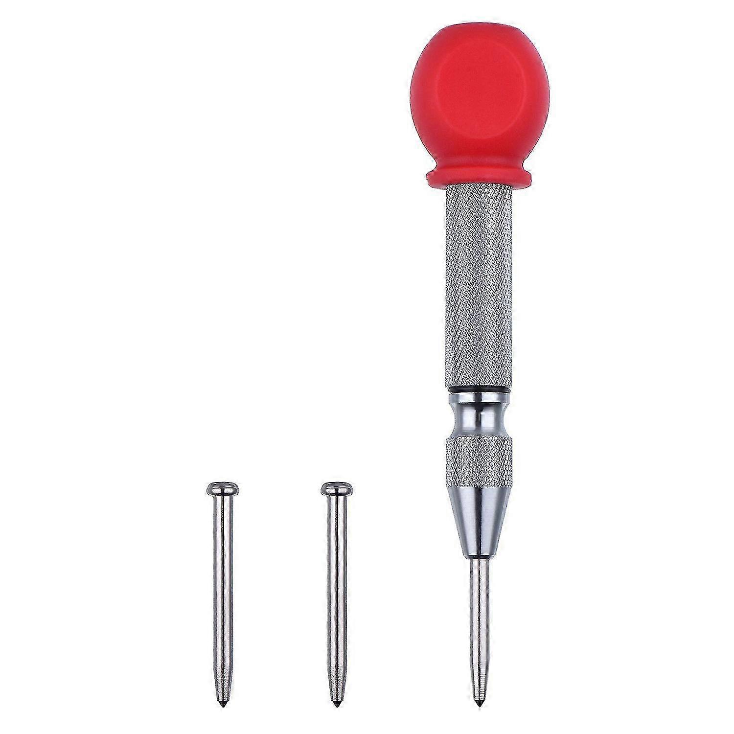 5-Inch Auto Center Hole Puncher with Cushion Cap - Scriber Window Breaker Tool
