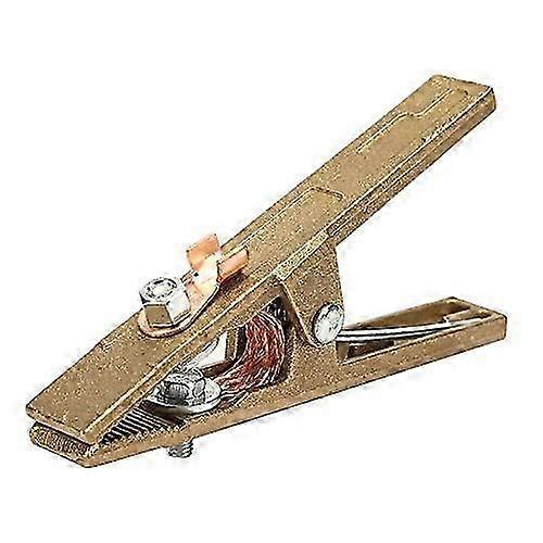 A-shape Ground Welding Earth Clamp Welder Earth Ground Cable Copper Grip (300A)
