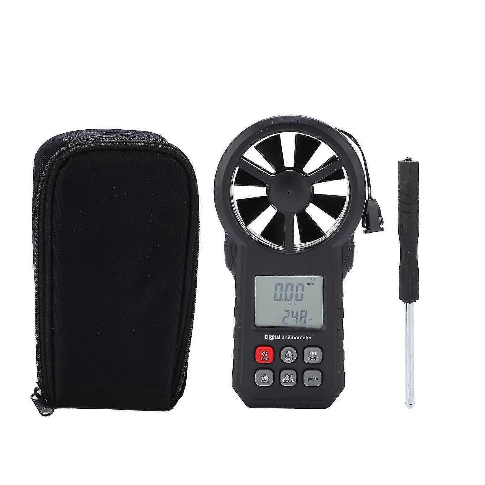 MS6252A Anemometer Tragbares Windgeschwindigkeitsmessgerät mit Windströmungsmessung