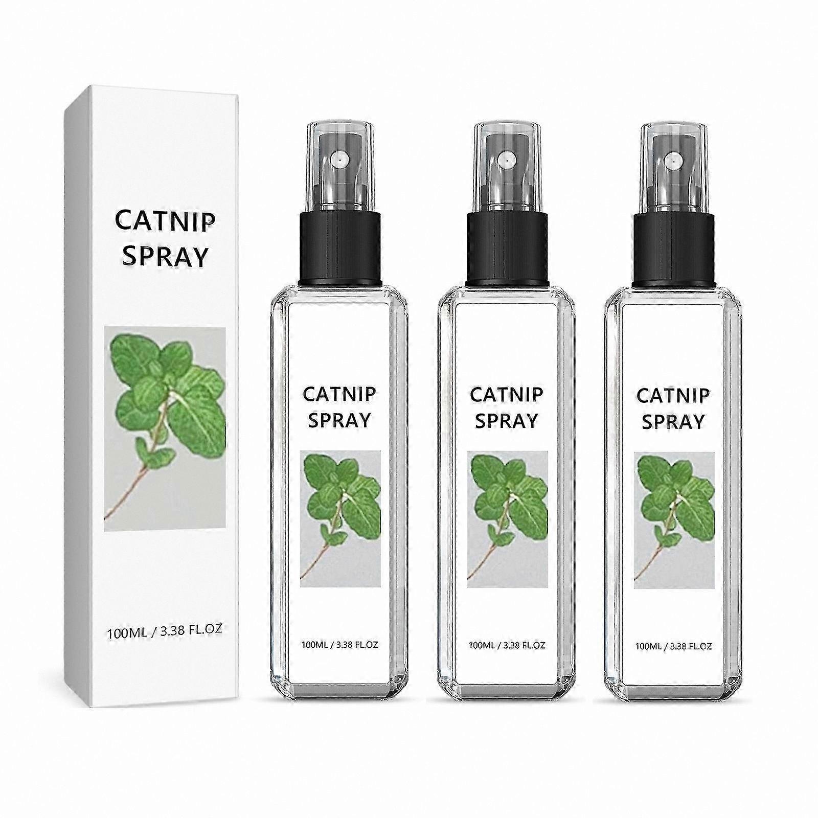 Organic Catnip Spray for Feline Fun Herbal Joy Spray for Cats Celery Infused Pet Happiness Solution Natural Kitty Play Enhancer