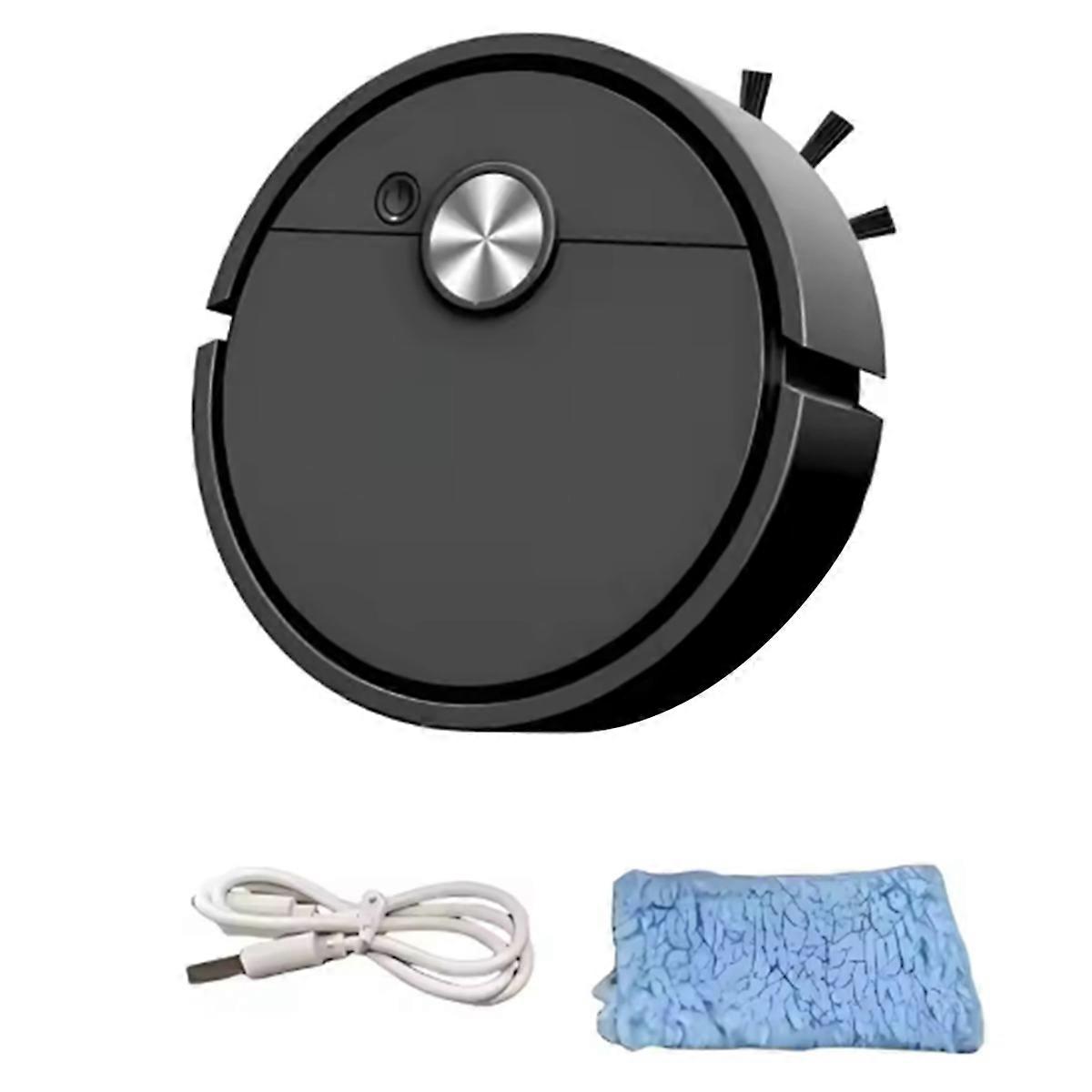 Smart Vacuum Cleaner 4000Pa Strong Suction Black