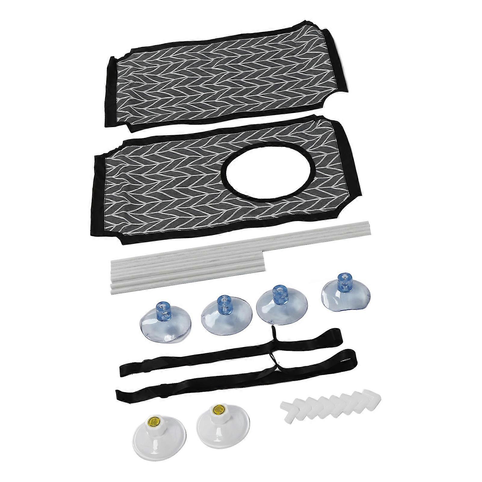 Double Layer Breathable Cat Window Perch Fabric Hammock Shelf