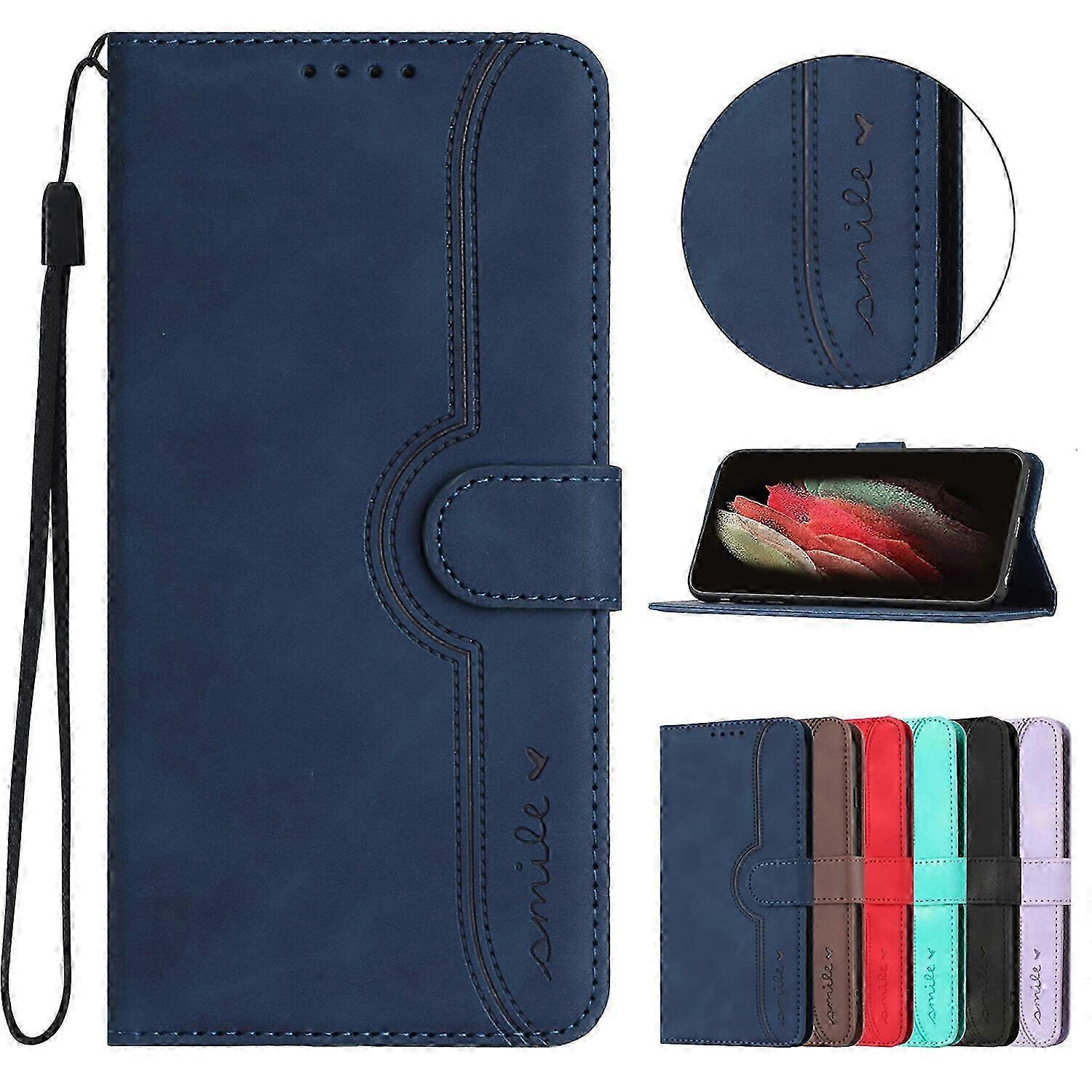 Case for iPhone 12 Pro Leather Card Pocket Magnetic Protective Shel...