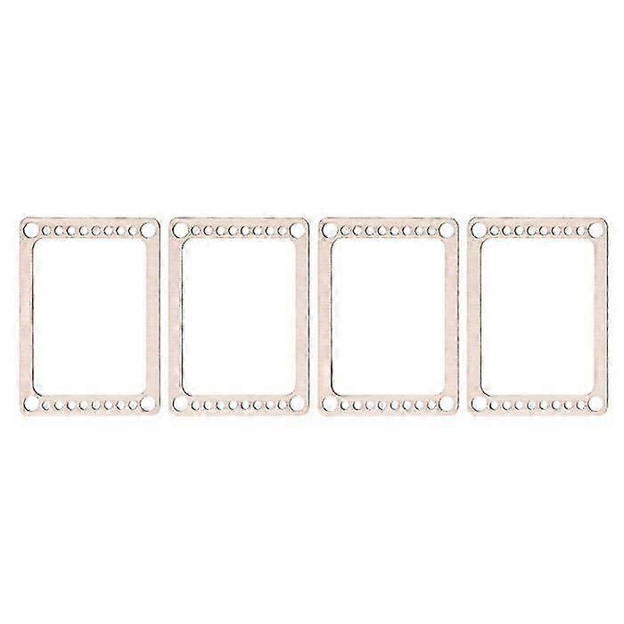 Weefbenodigdheden 4 stuks Houten Weefgetouw Kit Mini Breien Weven Frame Hanger Frame voor