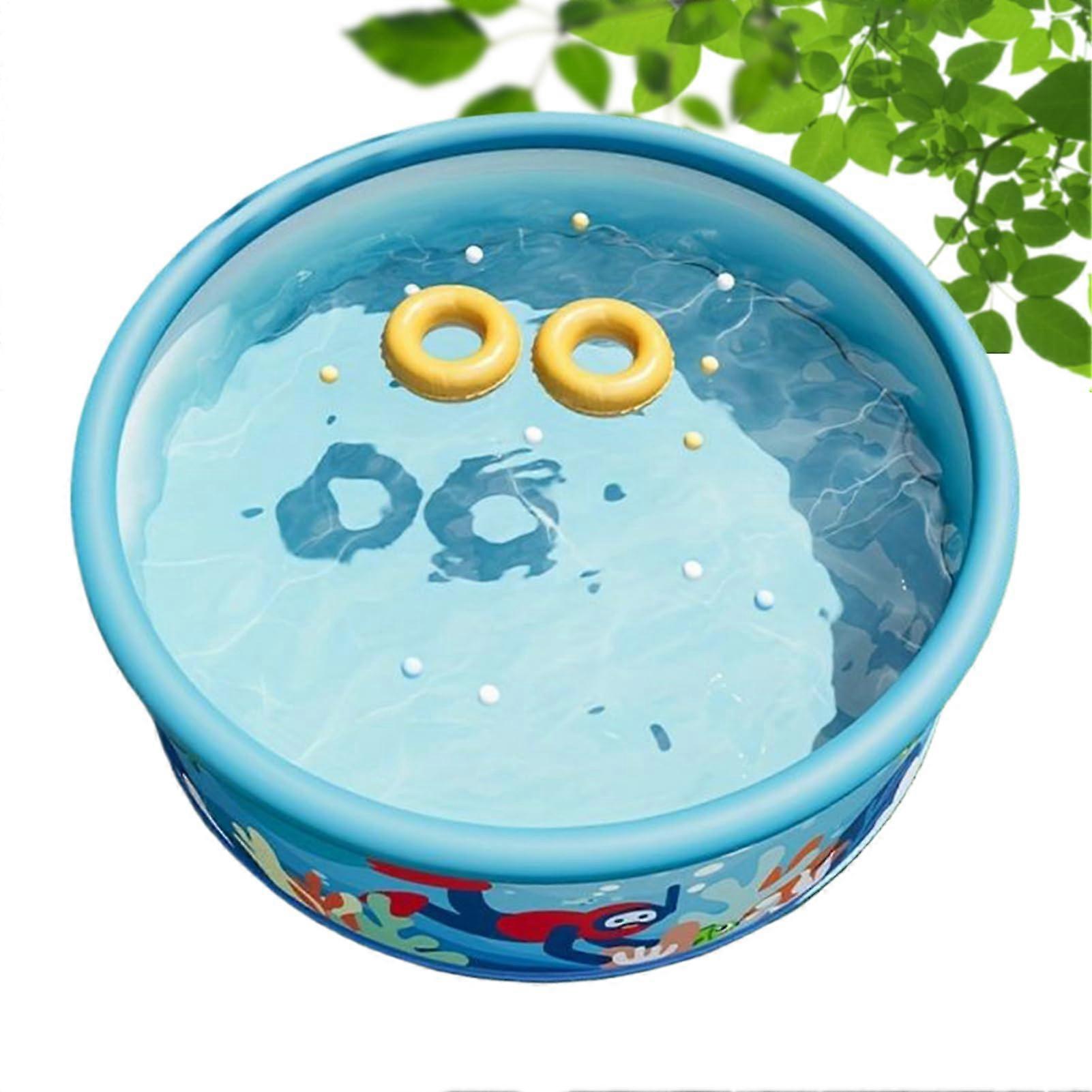 Outdoor Inflatable Swimming Pool Portable PVC Pool Thickened Round Bath Sizes SL PondStyle Tub For Backyard Children