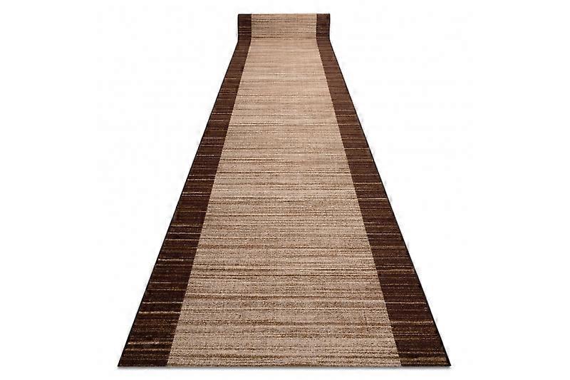 Runner anti-slip STREIFEN 67 cm brown
