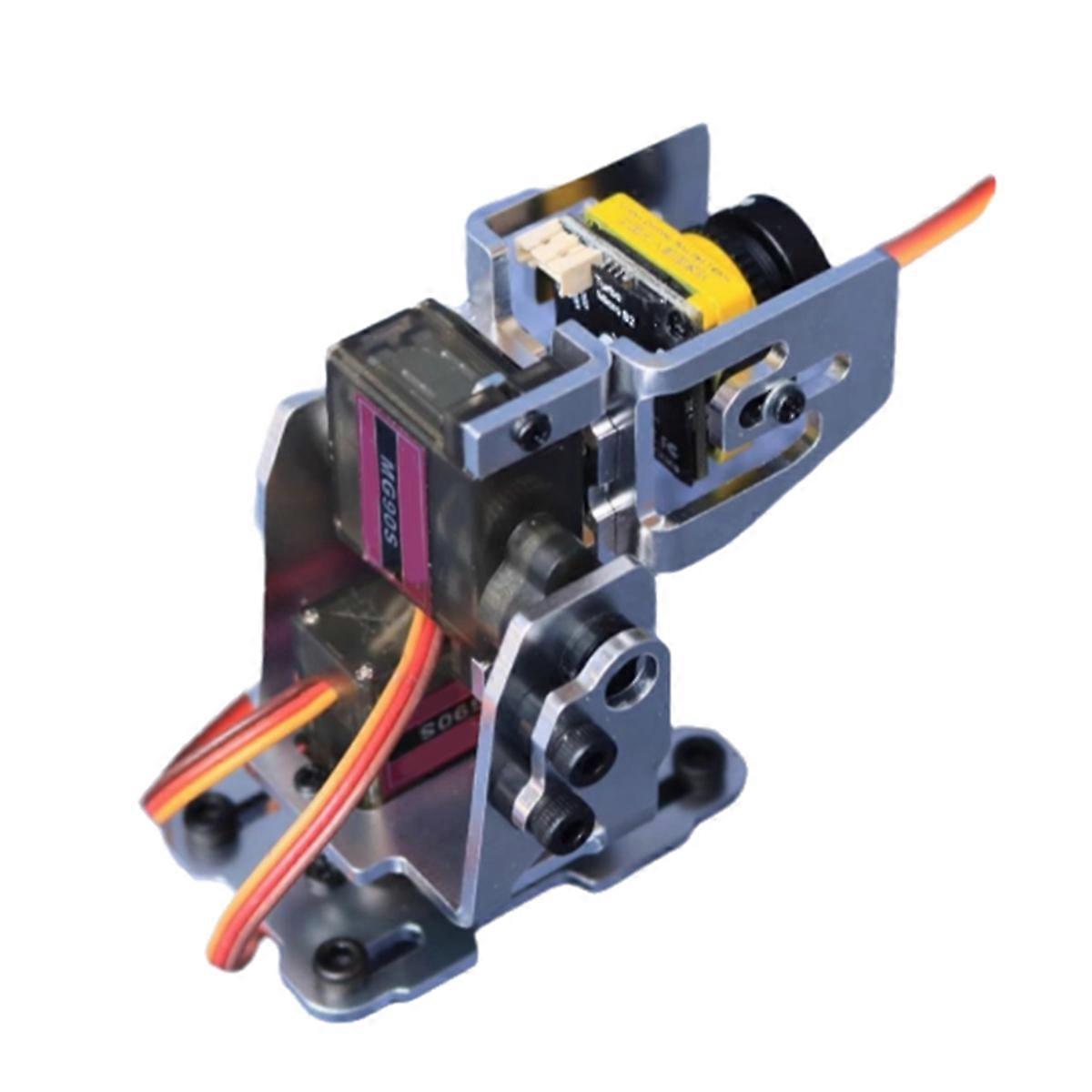 Adjustable Aluminum Alloy FPV PTZ Stand for Aircraft Model Camera PTZ Robotic Accessory Without Servo