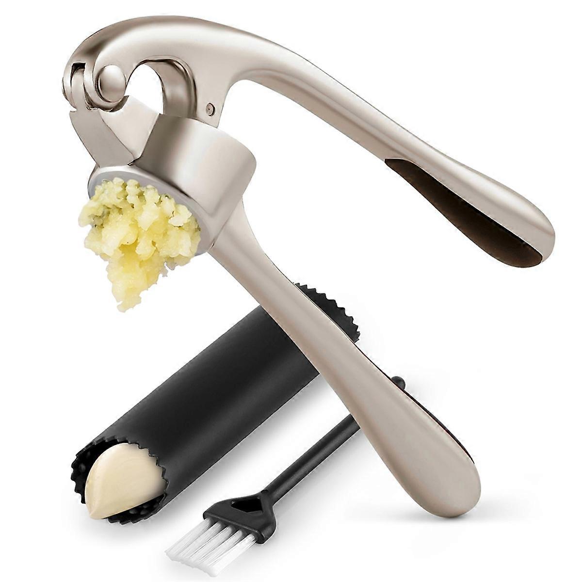 Garlic Pusher Set Manual Garlic Pusher