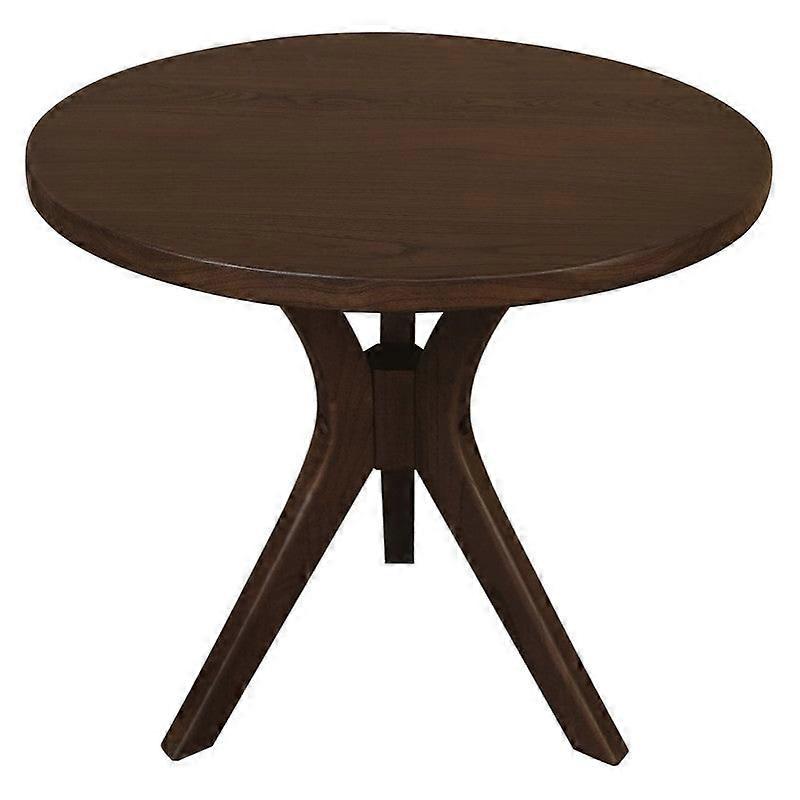 Centrum Gatsby Round Side Table Large (Walnut) Side Tables