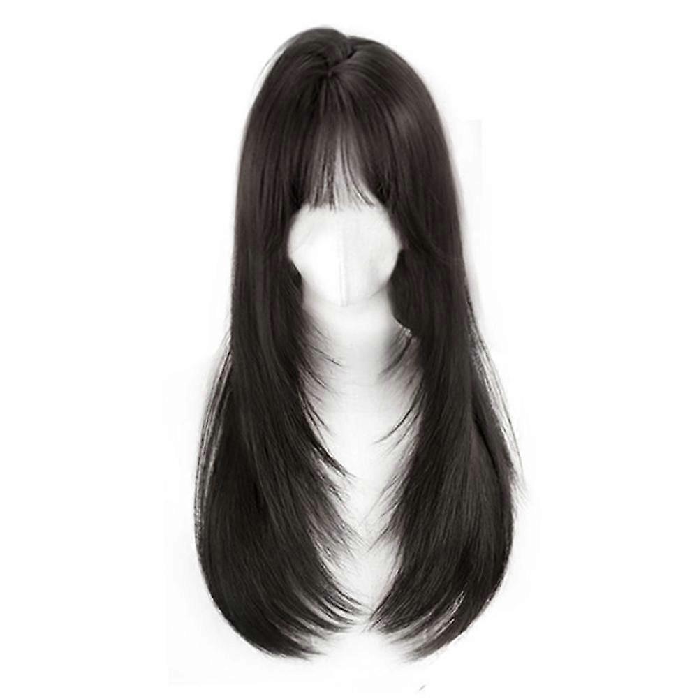 One-Piece Wig High-Layer Micro-Curl Wig Women Invisible Seamless Wig
