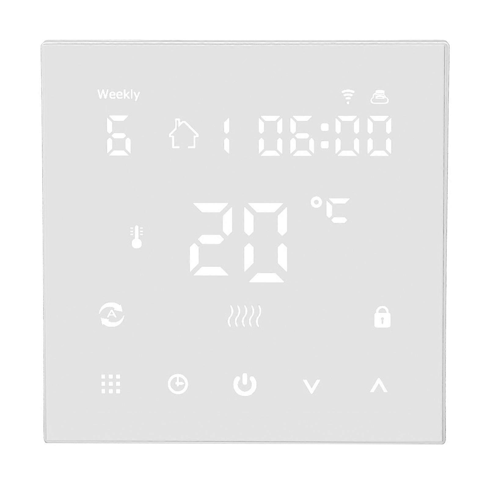 16A Digital Display Smart Thermostat WiFi Controller 86x86x40mm
