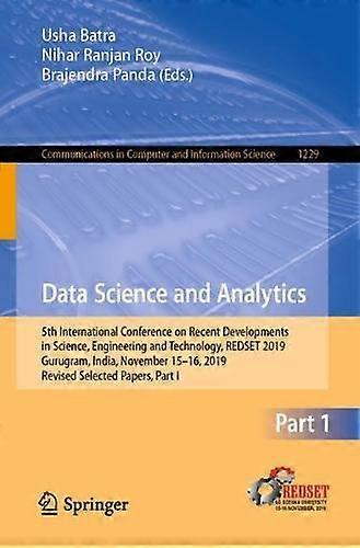 Data Science And Analytics 5th International Conference On Recent Developments I - Springer Nature B.V