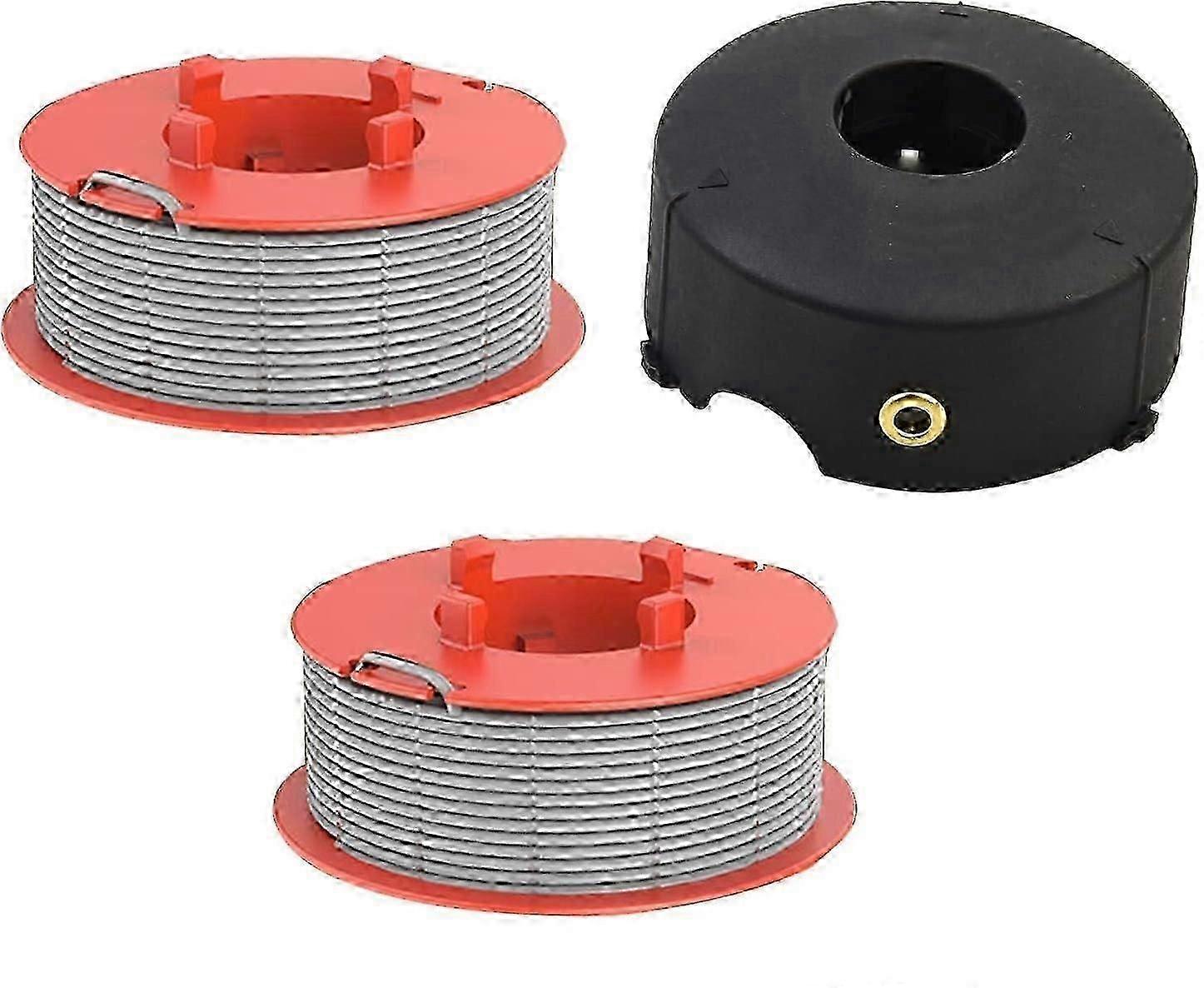 For Bosch ART 23 COMBITRIM ART 26 COMBITRIM Lawn Mower 2 Spool Thread Reel 1 Spool Cap, F016800175 F