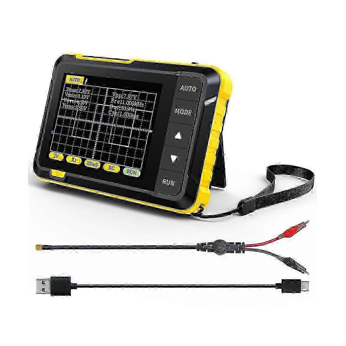 DSO152 Oscilloscope - 2.8Inch TFT , 2.5MS/S High Sampling Rate, 200KHz Bandwidth, Trigger Function Auto/Nomal/Single B