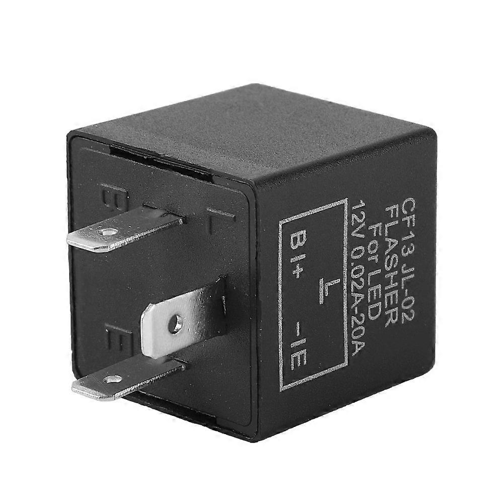 Electronic LED Adjustable Flasher Relay For Turn Signal Light Blinker FLL002 CF13 JL-02
