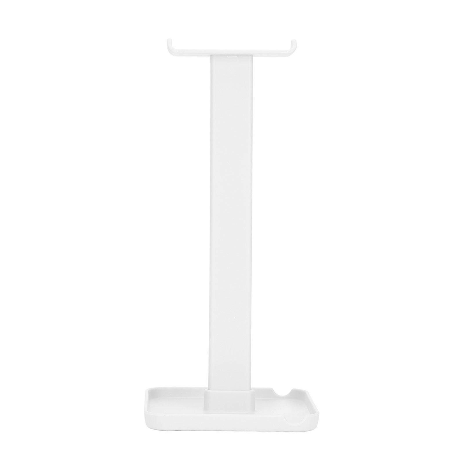Headphone Stand Multifunctional Space Saving Sturdy Durable Stable Bright Color Headset StandWhite