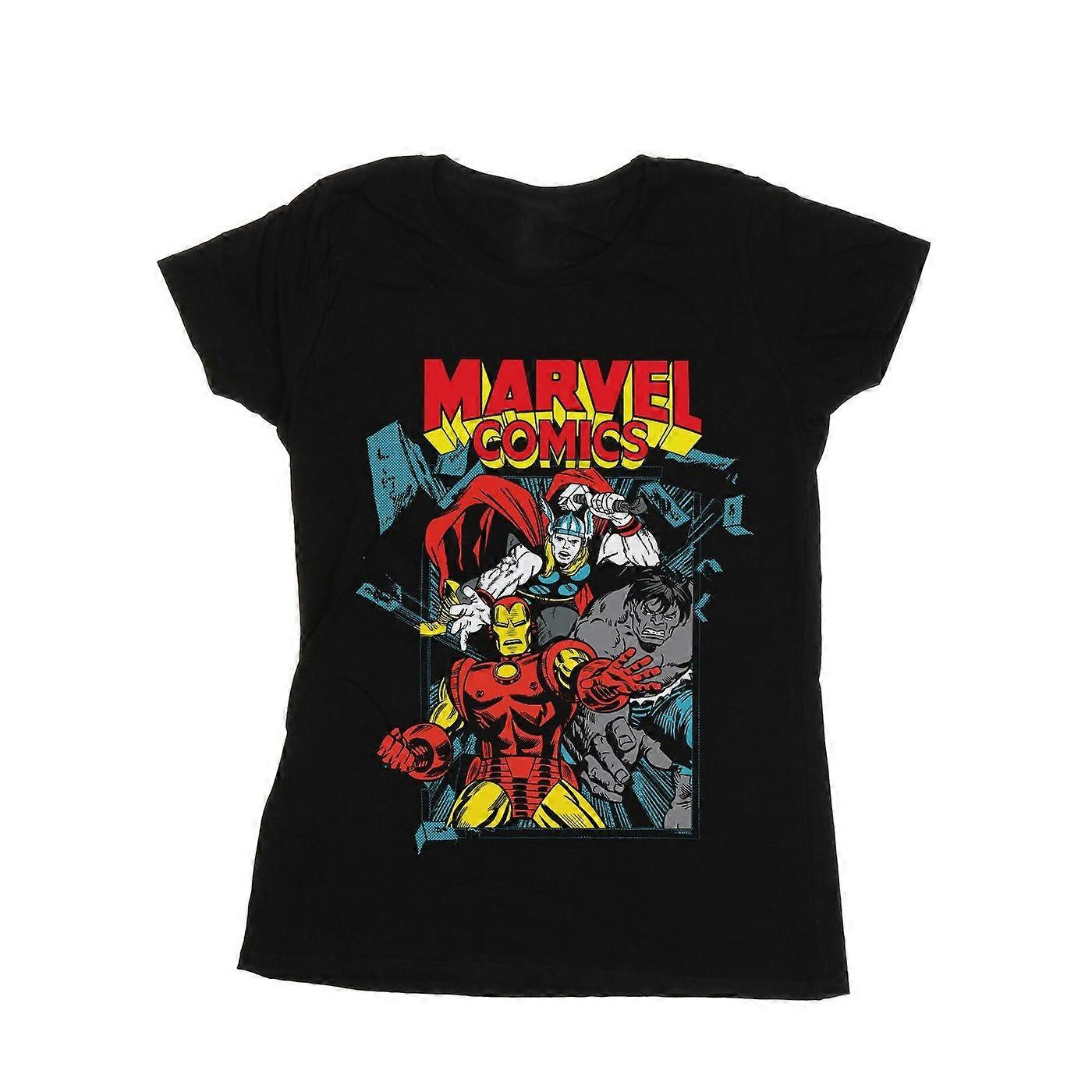 Marvel Comics Női/Női Trió Pose pamut póló