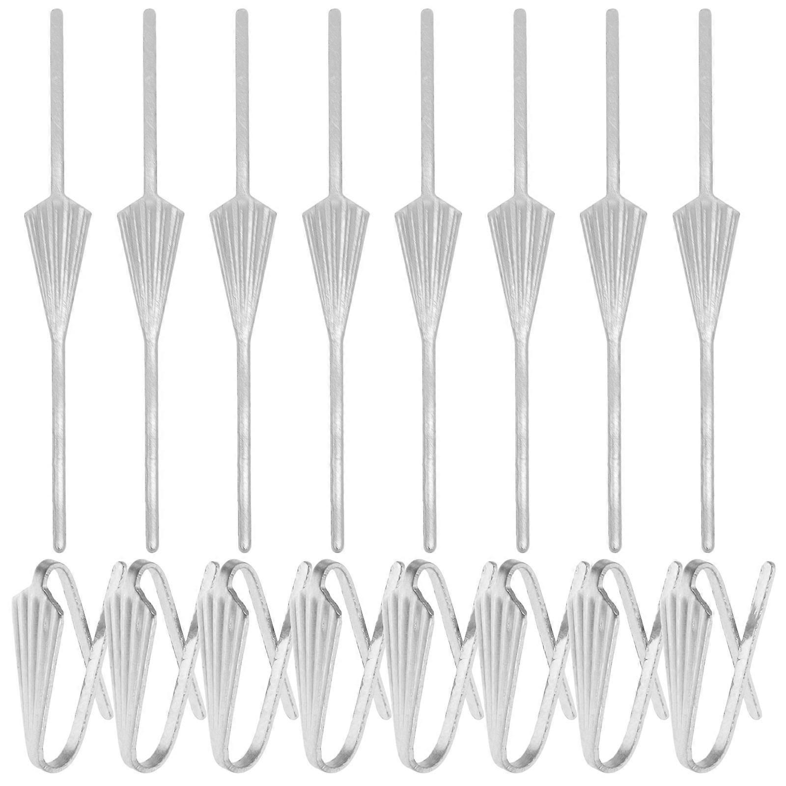 Silver Chandelier Bow Tie Connector Clip for Lamp Parts 140Pcs Metal