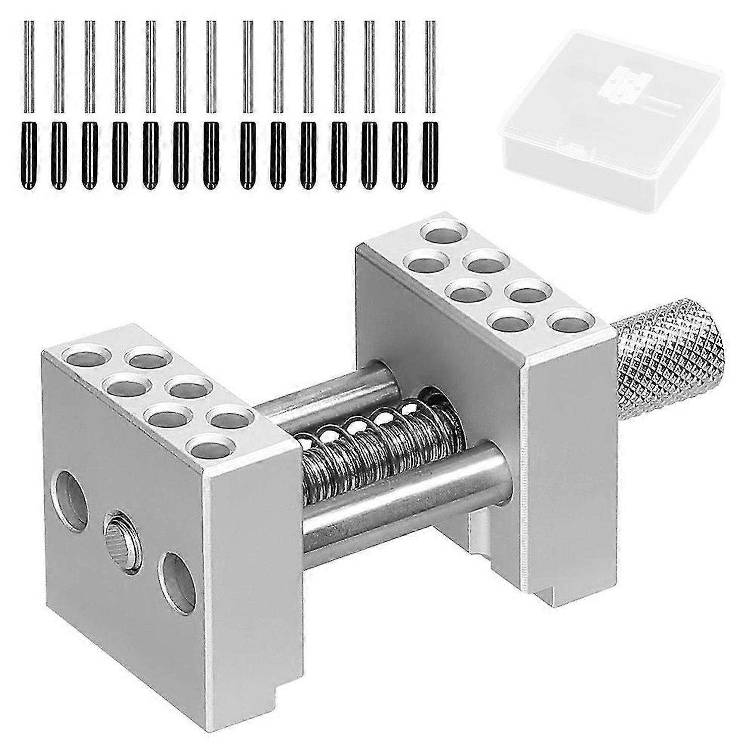 T004 Bench Pliers 304 Stainless Steel Vise Fixture Multi-Function Clamp Model Making Fixed Jig DIY C