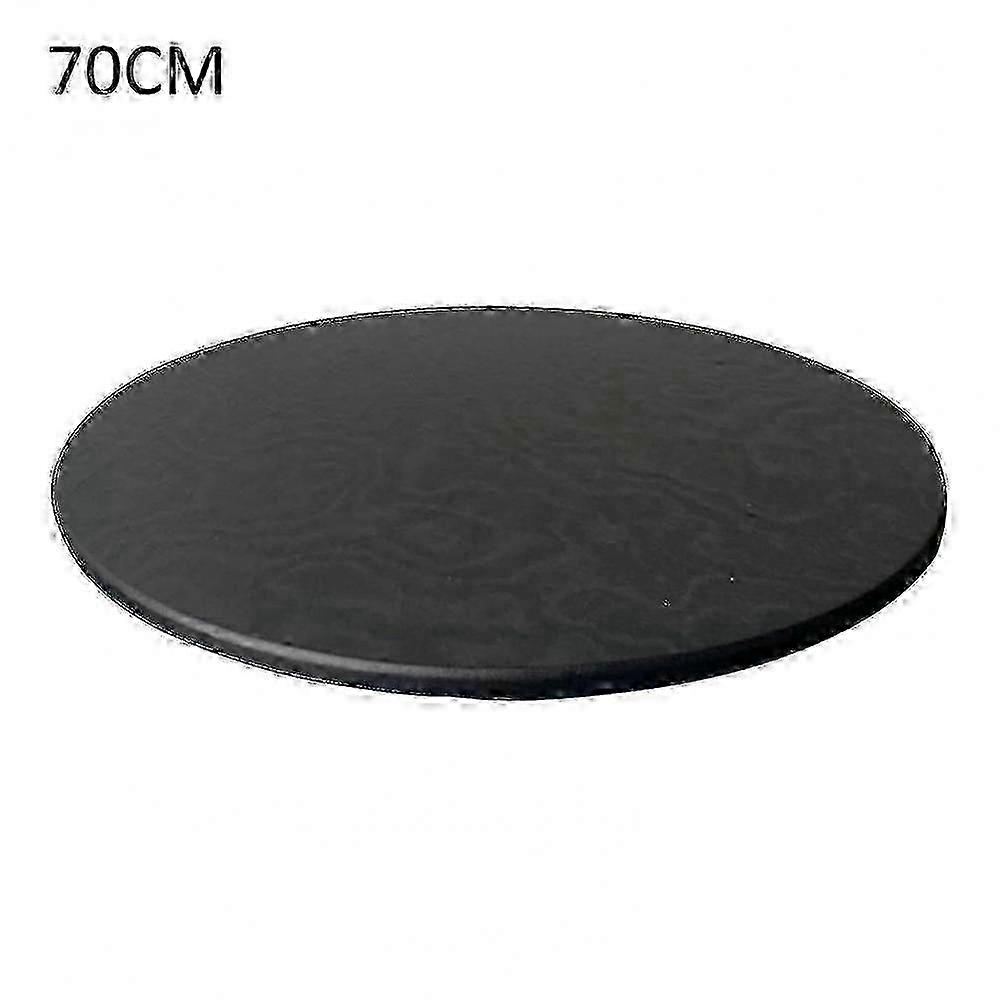 Waterproof Round Tablecloth Elastic Edge Wipeable Kitchen Protector for Home