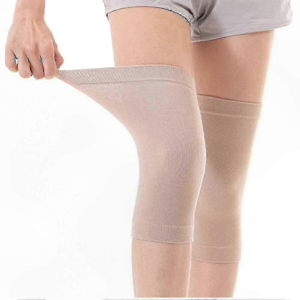Breathable Knee Sleeve for Warmth and Compression Support - 1pc Elastic Leg Protector
