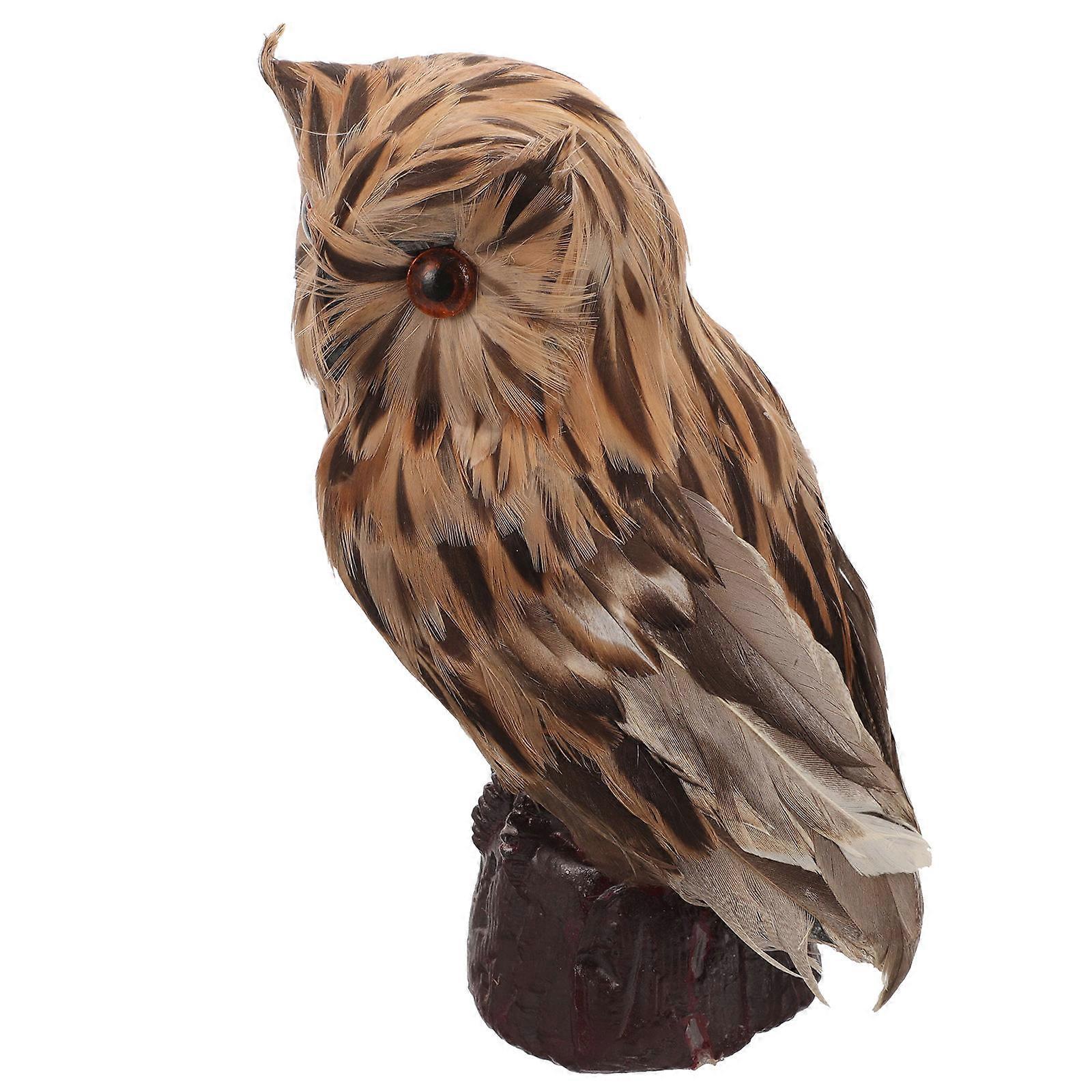 Home Decor Owl Simulation Model for Decor Use One Piece