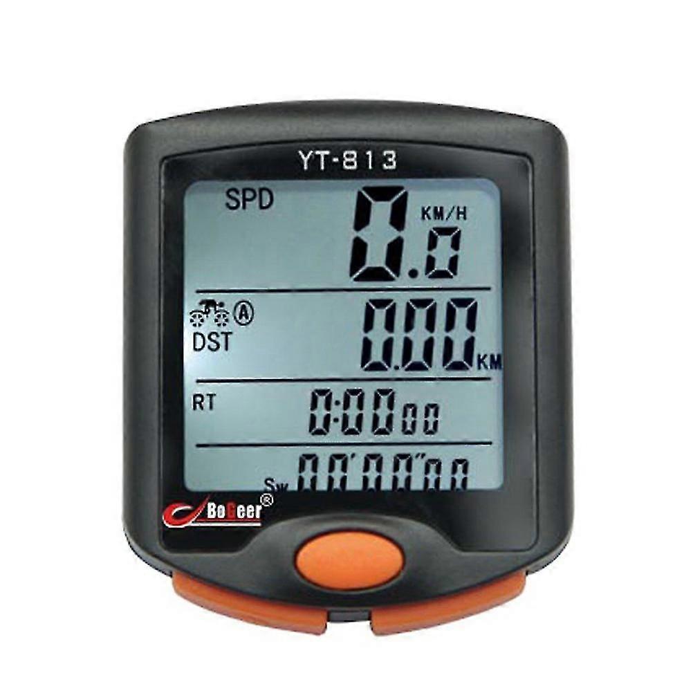 Bicycle Tachometer Back Light Single Bike Speedometer Display For Cycling