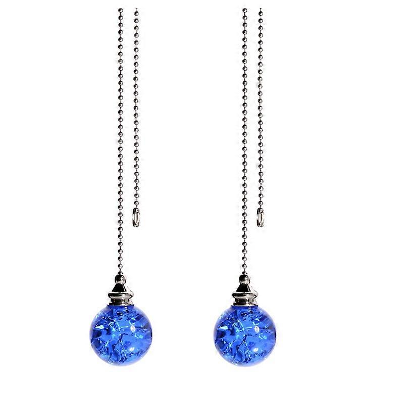 Ceiling Fan Chain, Decorative Crystal Fan Chain Extension Beaded Ball
