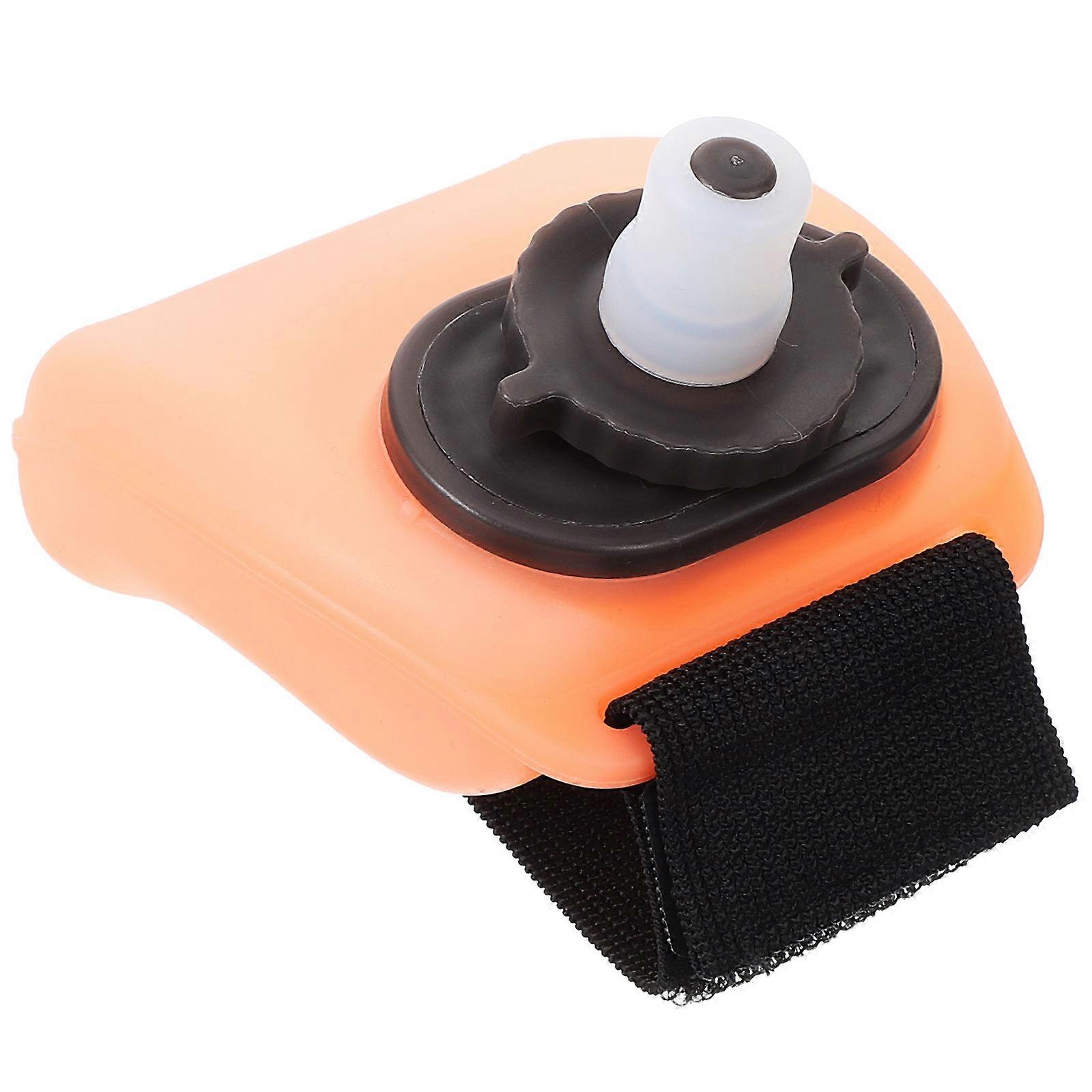 Running Water Bottle Handheld Kettle for Marathon Hiking Cycling Lightweight Polyester 1Pcs