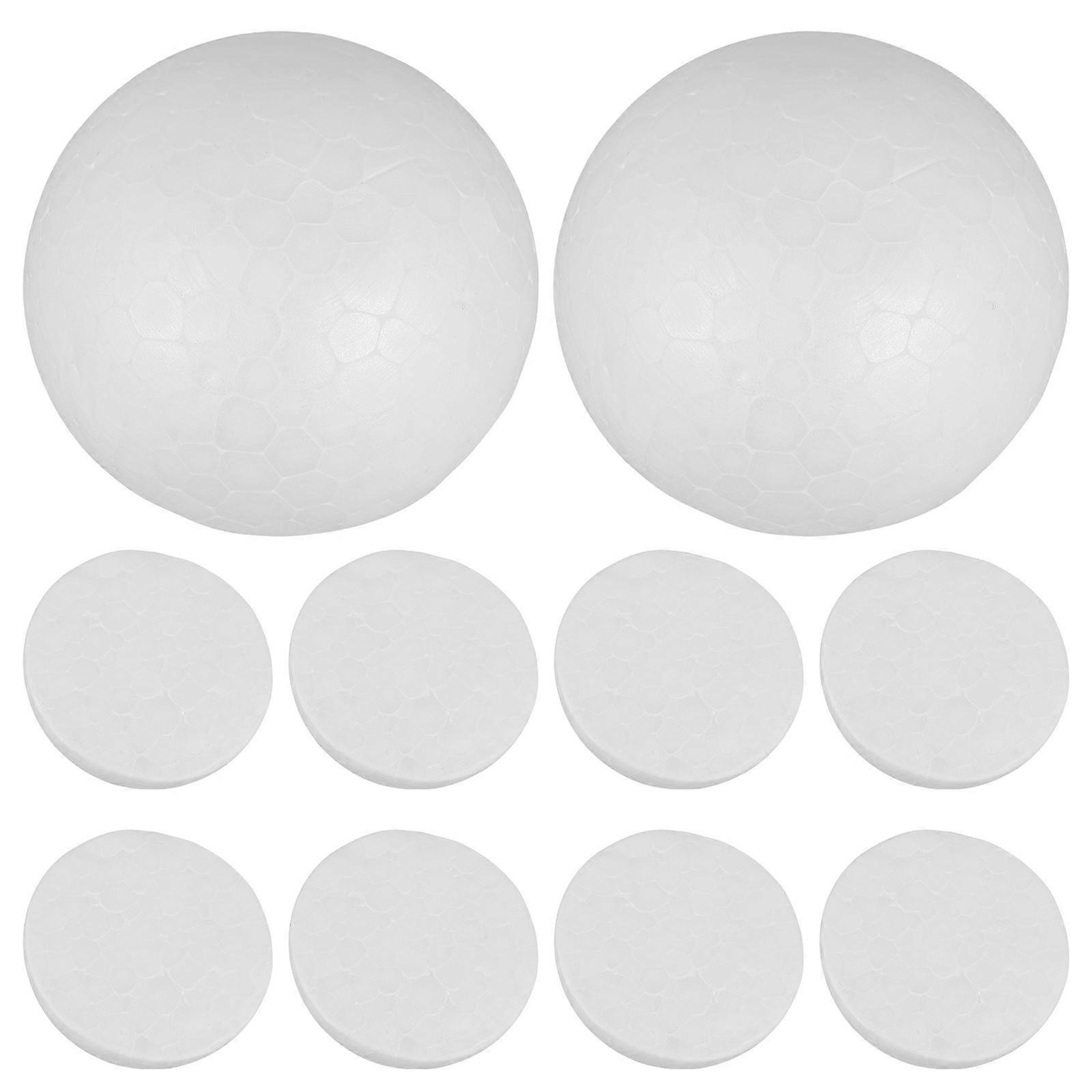 White Foams Hemisphere Foam Hemisphere for DIY Crafts 44Pcs Pack