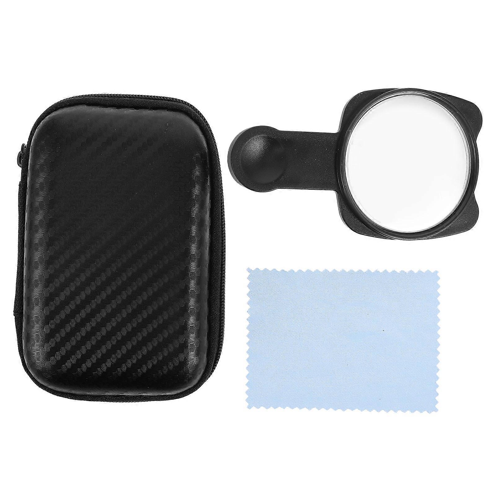 Compact Phone Selfie Mirror for Phones with Clip and Sharp Lens 2Pcs