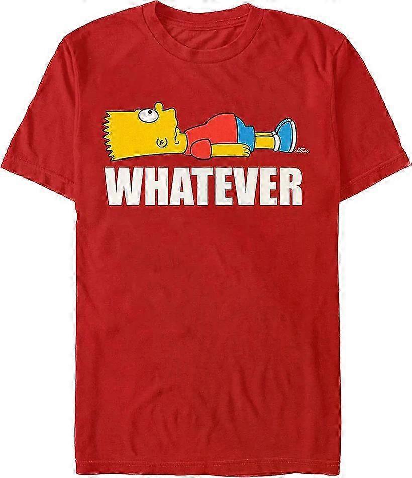 Bart Whatever Simpsons T-shirt Rockinstone
