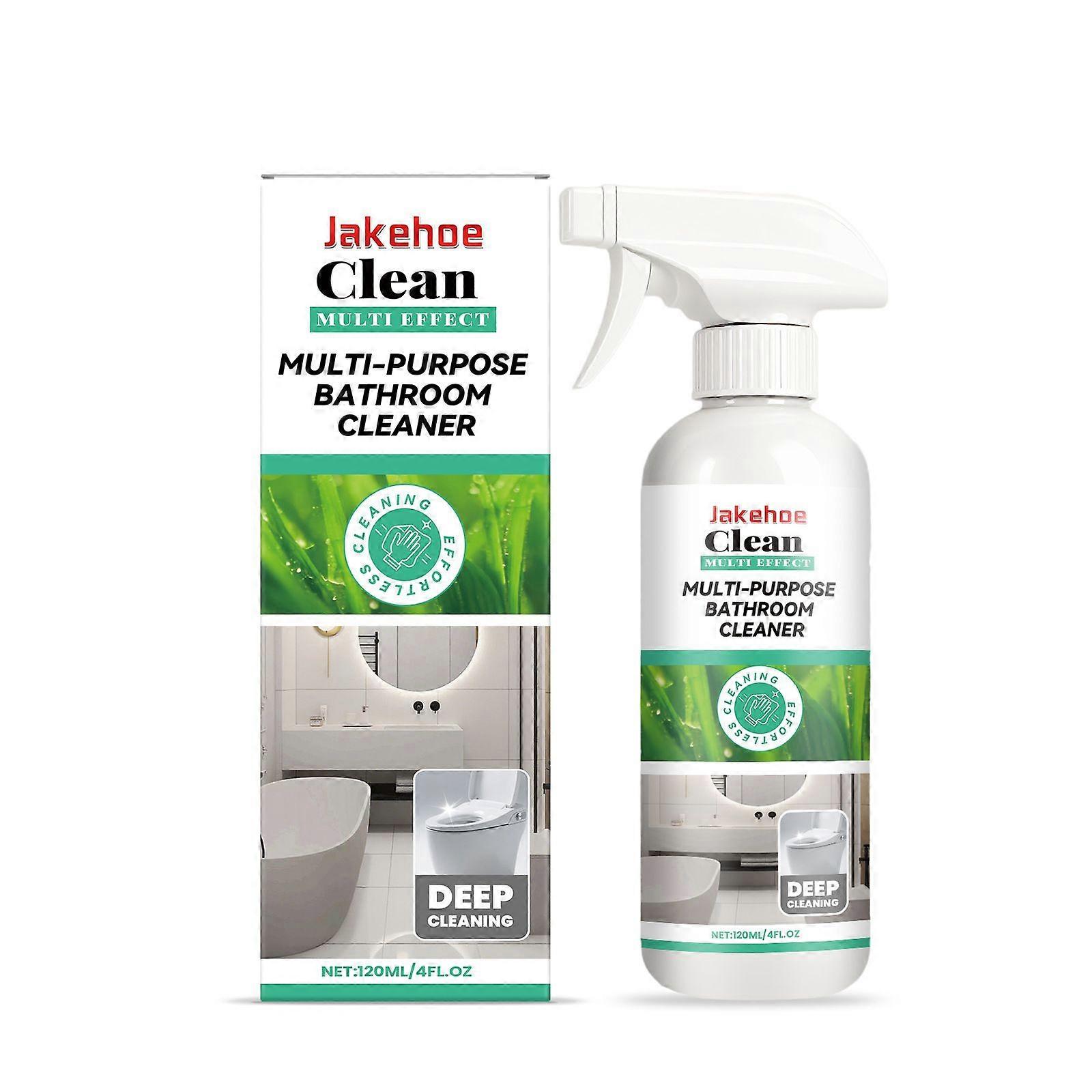 Multi-purpose bathroom decontamination and descaling agent suitable for tile