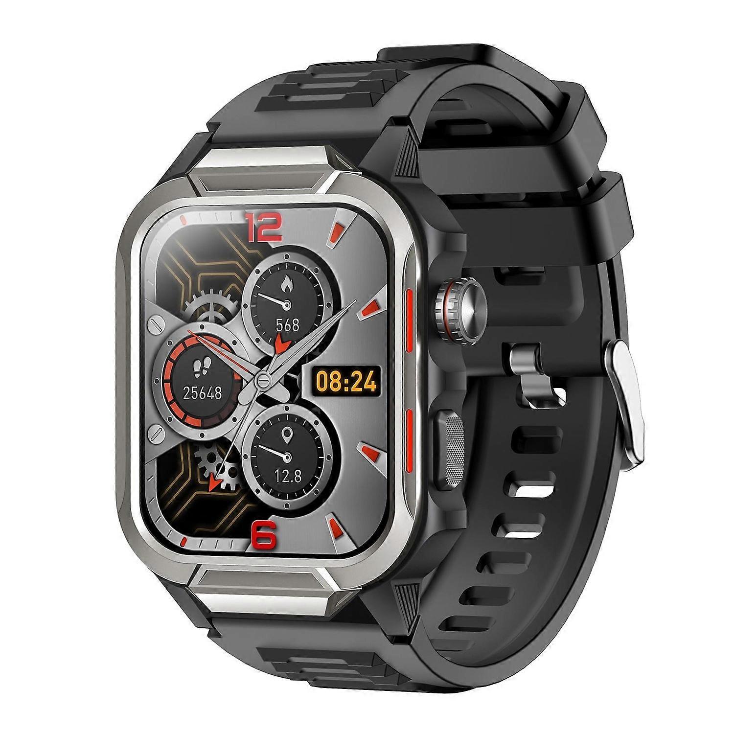 Montre connectée d'extérieur robuste GTS9 avec écran de 1,96 pouce