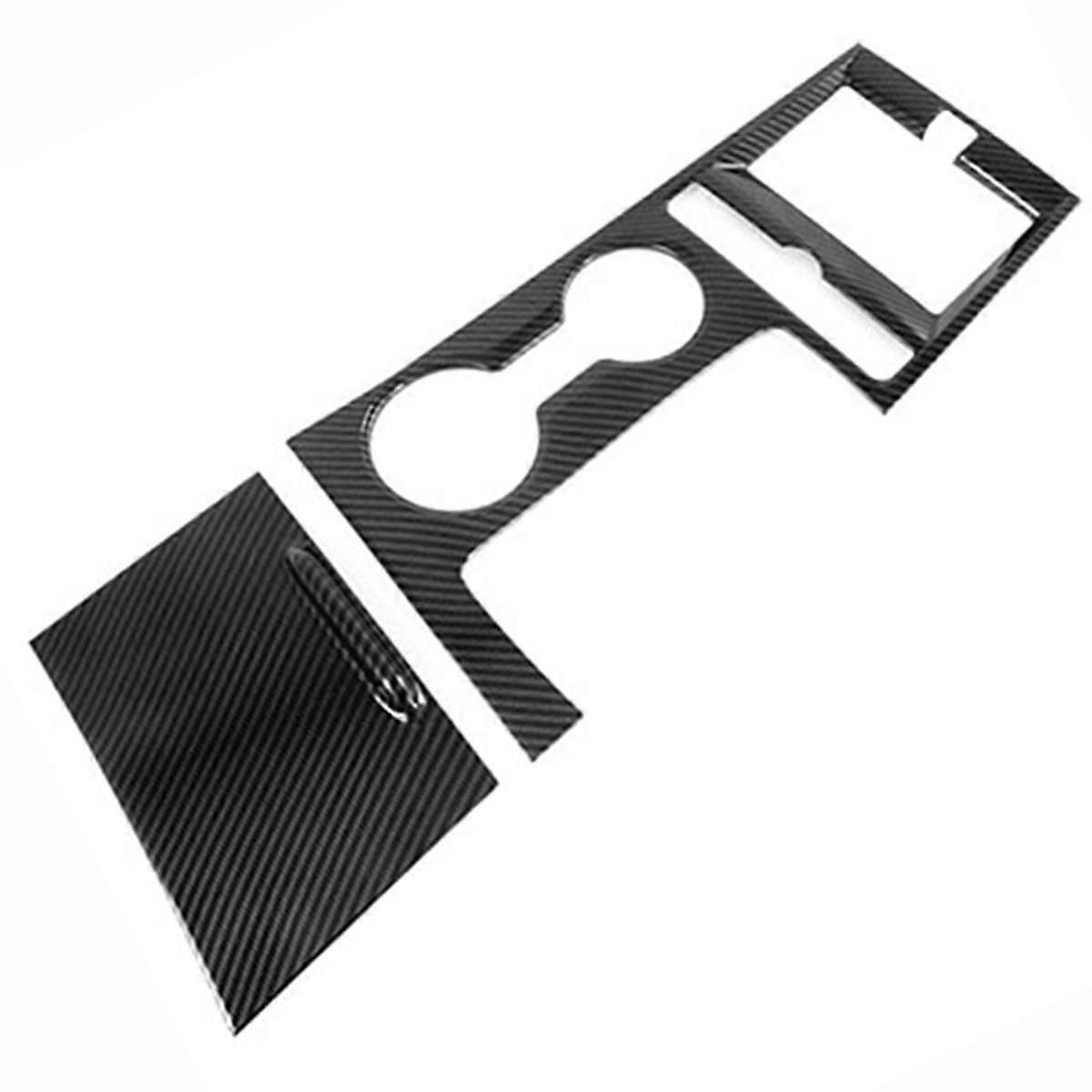 Car Console Gear Shift Box Panel Frame Cover Trim Water Cup Stick Trim for K5 2020-