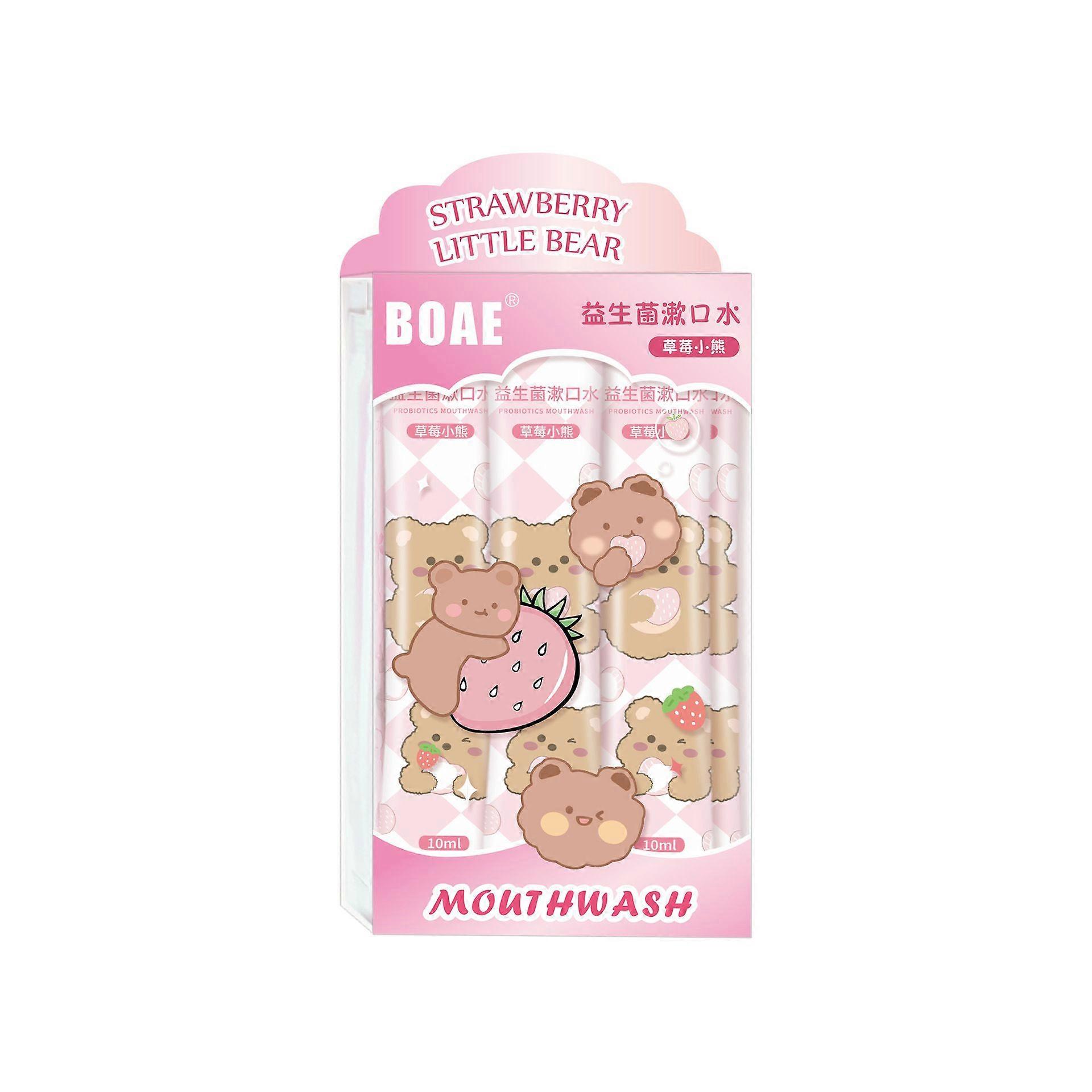 Strisce collutorio probiotico 20 confezioni strisce per la pulizia orale per l'alito fresco monouso portatili