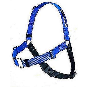 Original Senseation NoPull Dog Harness - Blue, Medium-Large Wide - No Pull Training Solution