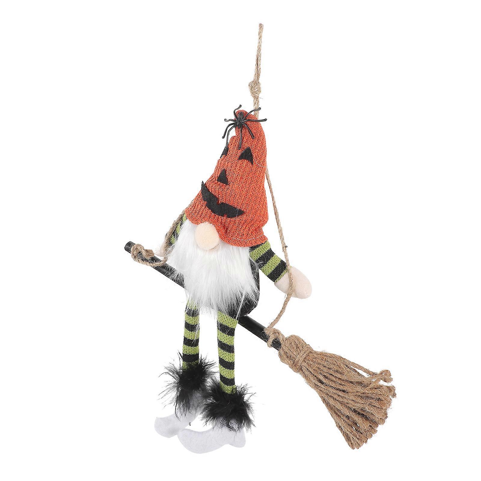 Festival Halloween Decor Hanging Witch Doll Decorative 2Pcs Set