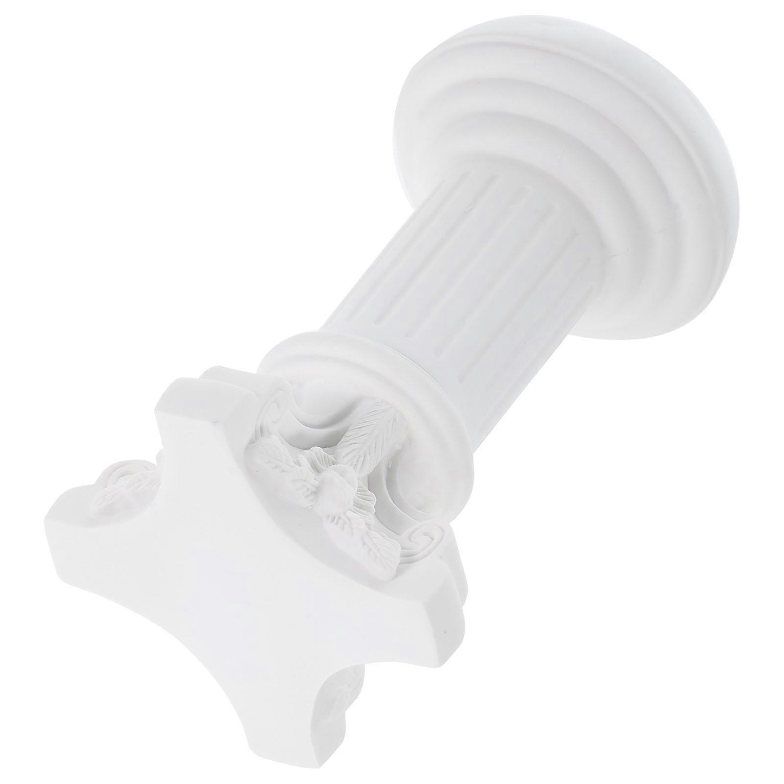 Resin Mini Pillar Model Mini House Decorative Accessory for Decoration 5Pcs